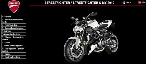 Product picture Ducati Streetfighter Service Repair Manual 2010