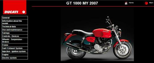 Product picture Ducati GT1000 GT 1000 Service Repair Manual 2007