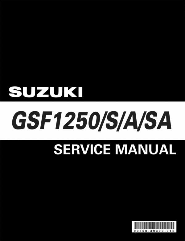 Product picture Suzuki Bandit GSF 1250 Service Repair Manual 2007