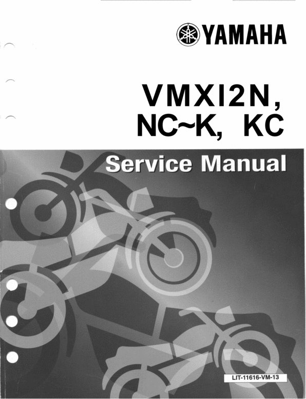 Product picture Yamaha VMX12 VMAX 1995 Service Repair Manual